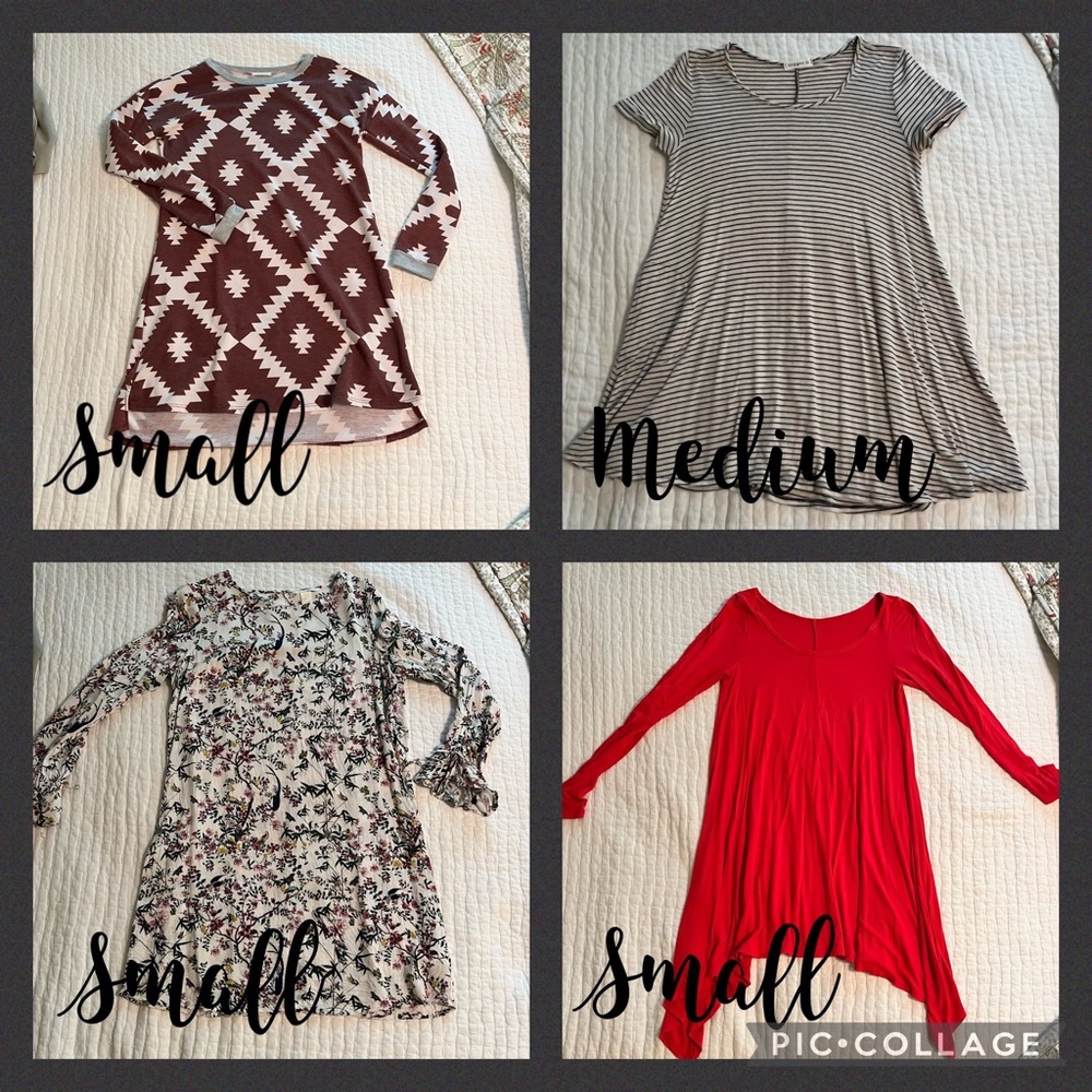 S/M tunic tops bundle